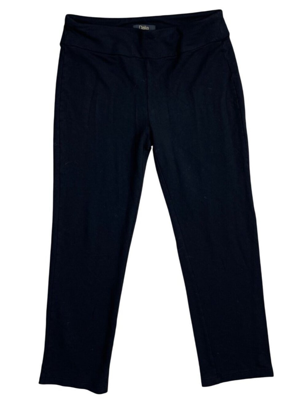 Dalia Yoga Pants Modal Blend Black Size M Medium Straight Stretch Elastic